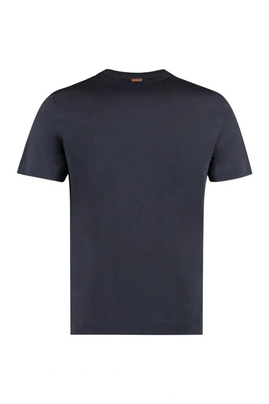 ZEGNA T-shirt In Black Product Image