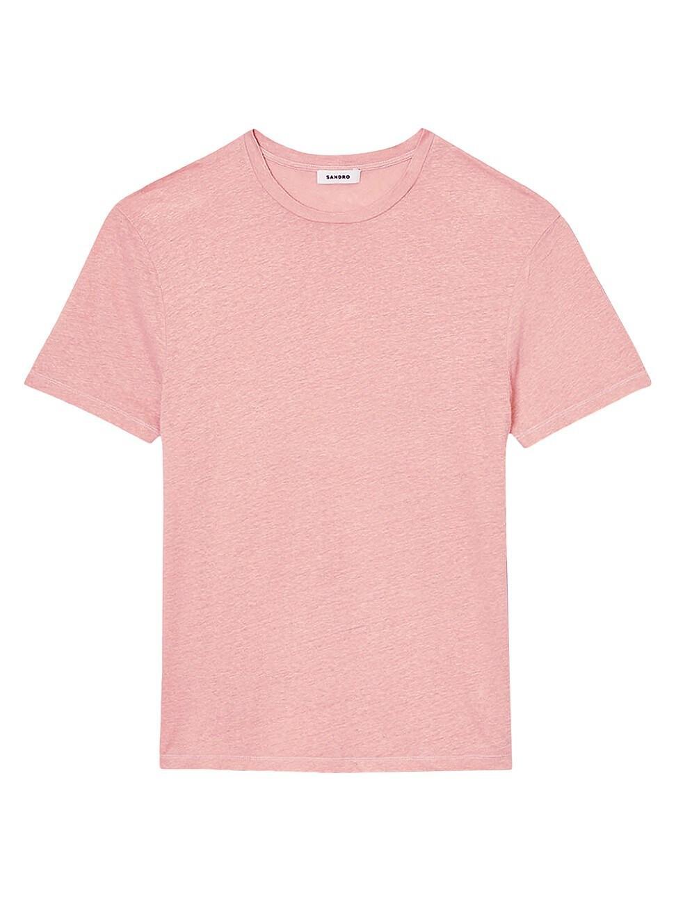 Mens Certified Linen T-Shirt Product Image