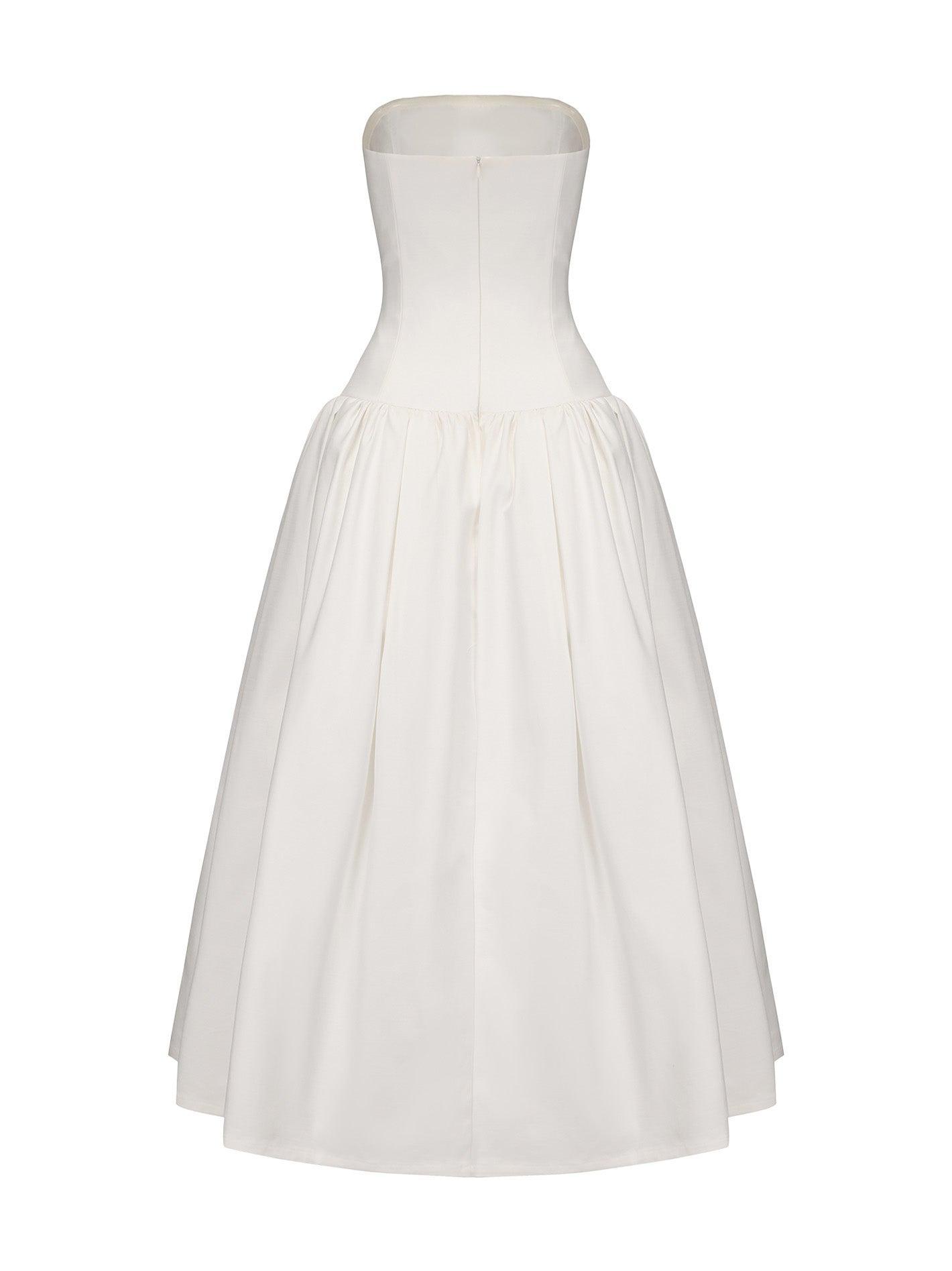 Brittany Dress (White) Product Image
