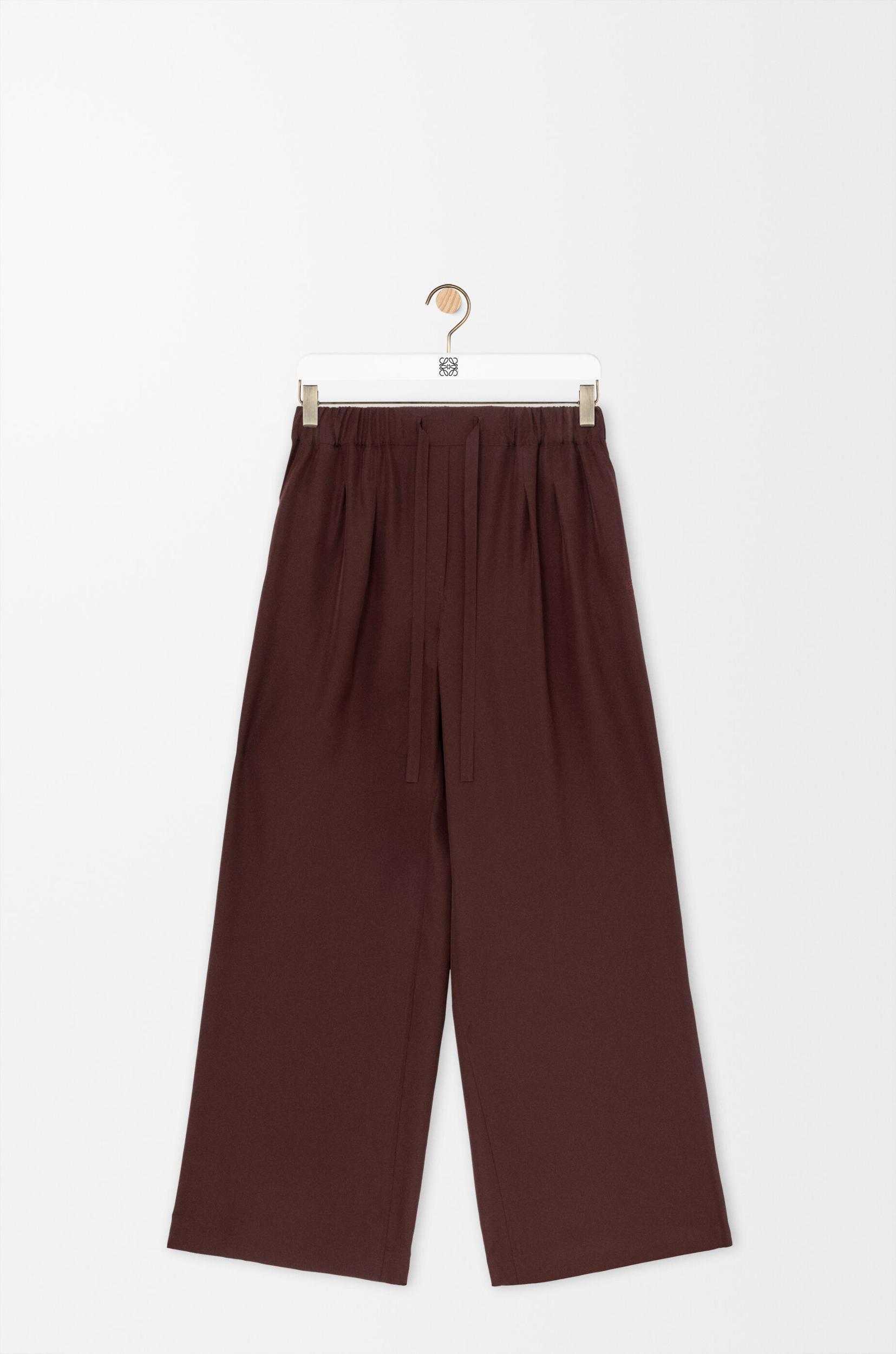 Pyjama trousers in silk Product Image