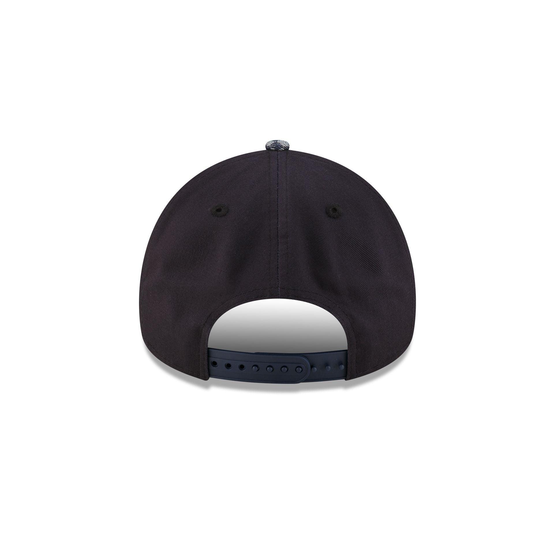Minnesota Twins Pattern Denim 9FORTY A-Frame Snapback Hat Male Product Image