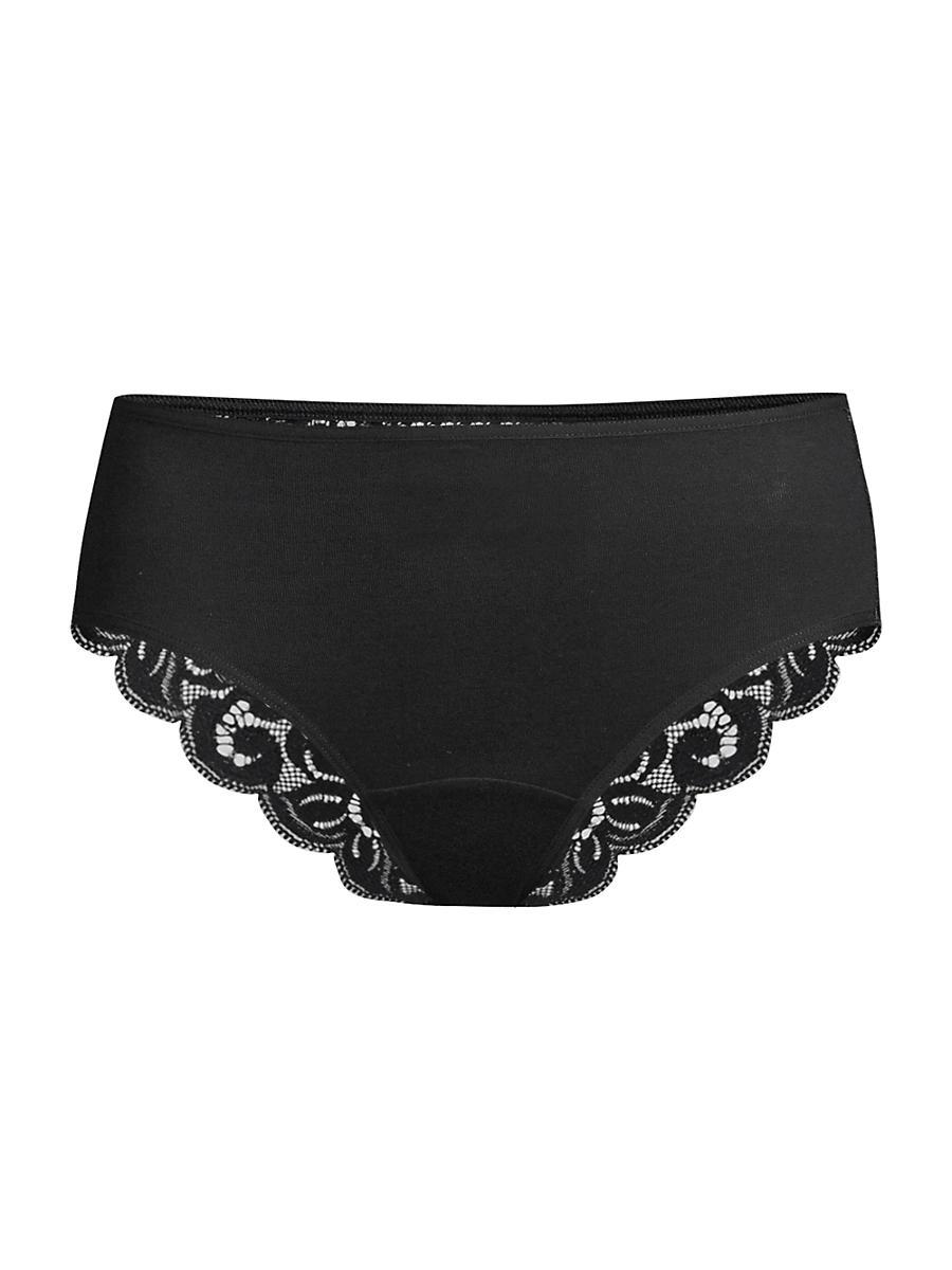 Womens Luxury Moments Lace-Back Hi-Cut Brief Product Image