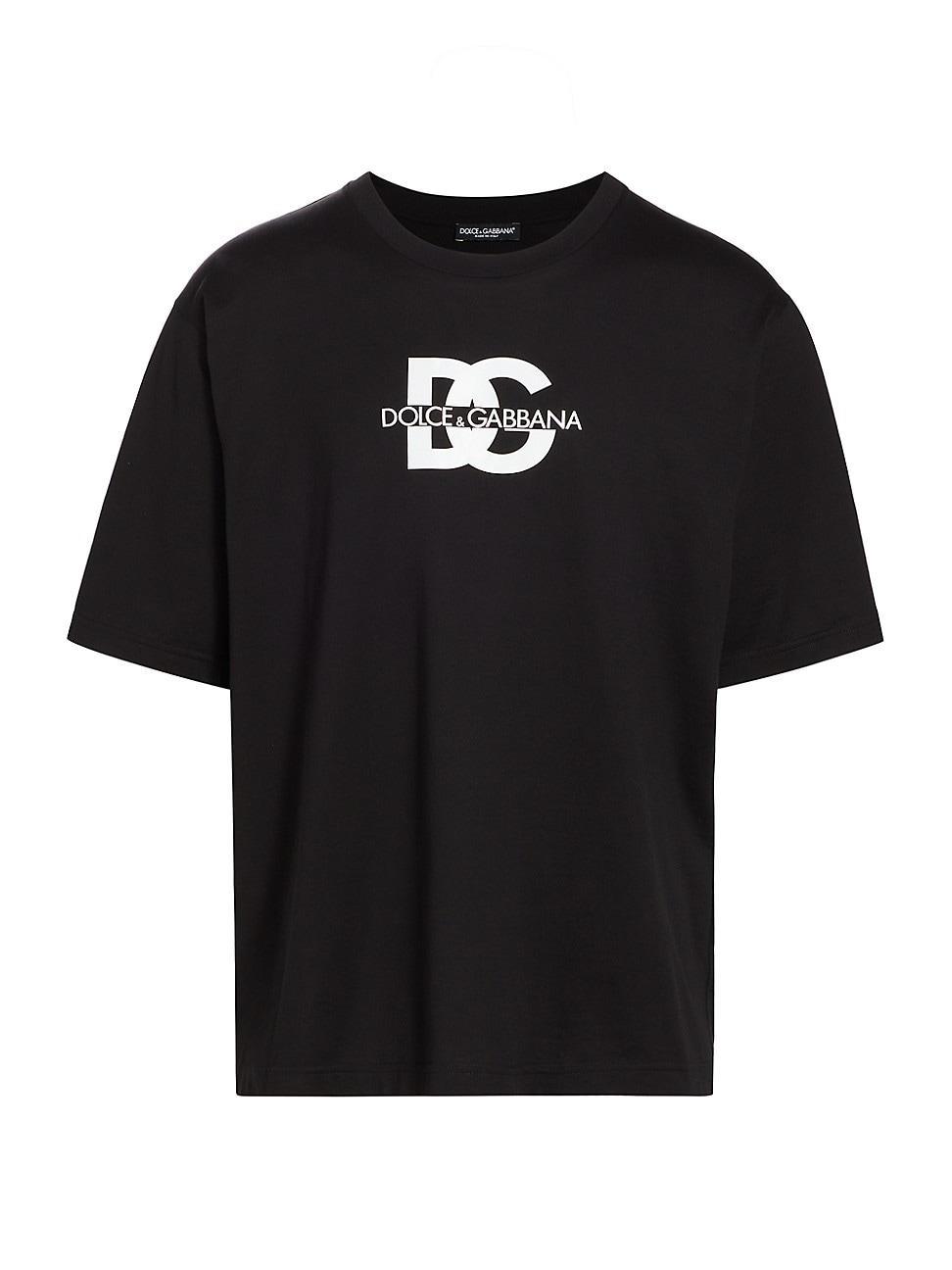 Mens Stamp Logo Crewneck T-Shirt Product Image