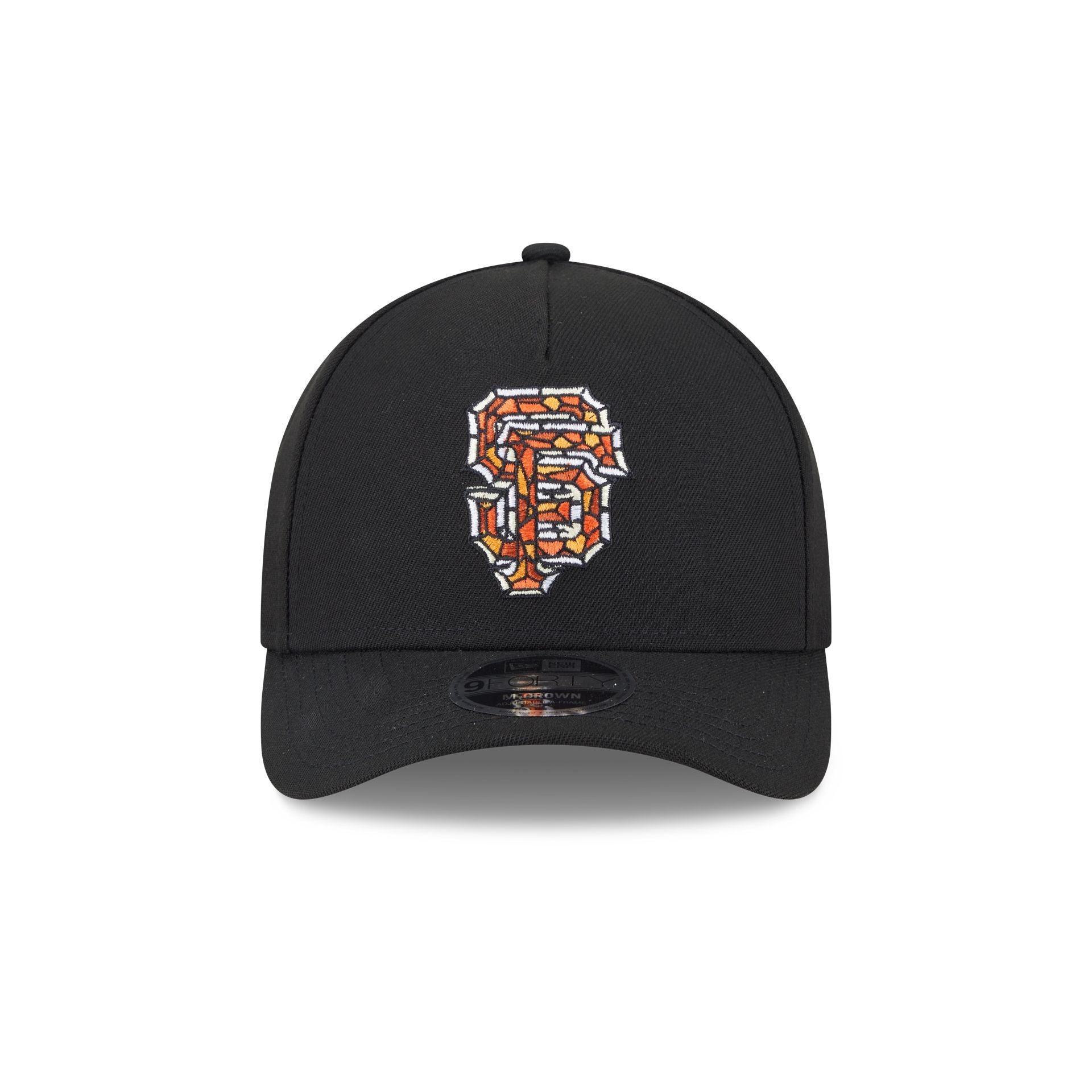 San Francisco Giants Stained Glass 9FORTY M-Crown A-Frame Snapback Hat Male Product Image