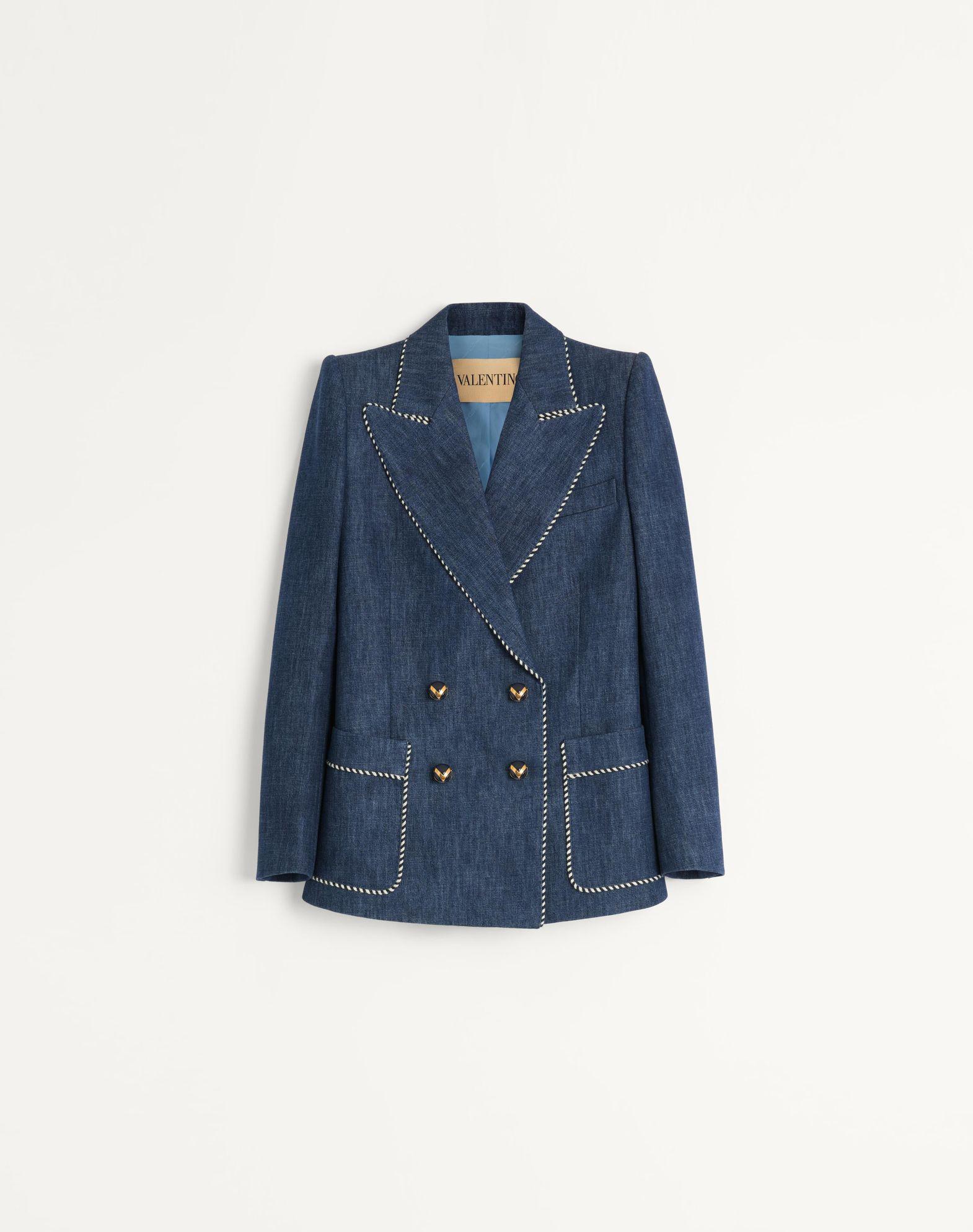 Chambray Denim Jacket Product Image
