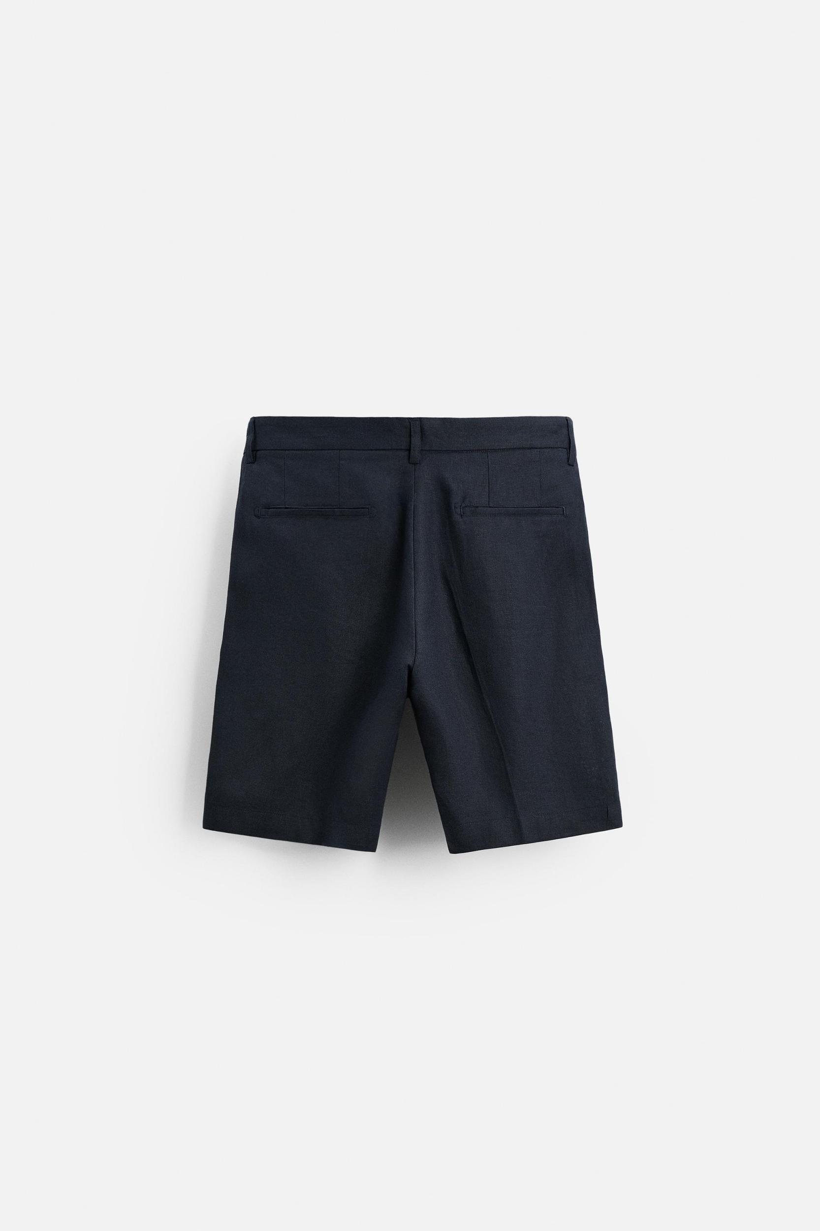 100% LINEN SHORTS Product Image