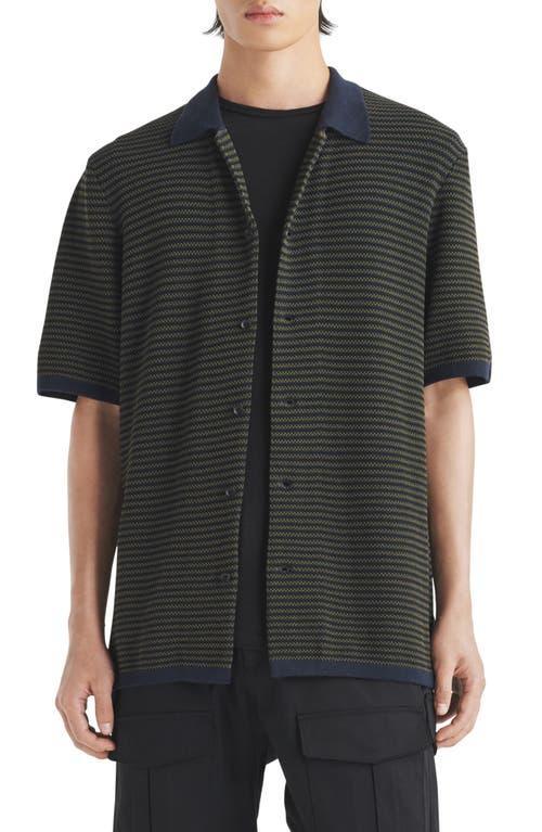 Rag & Bone Felix Button Down Shirt in Brown Product Image