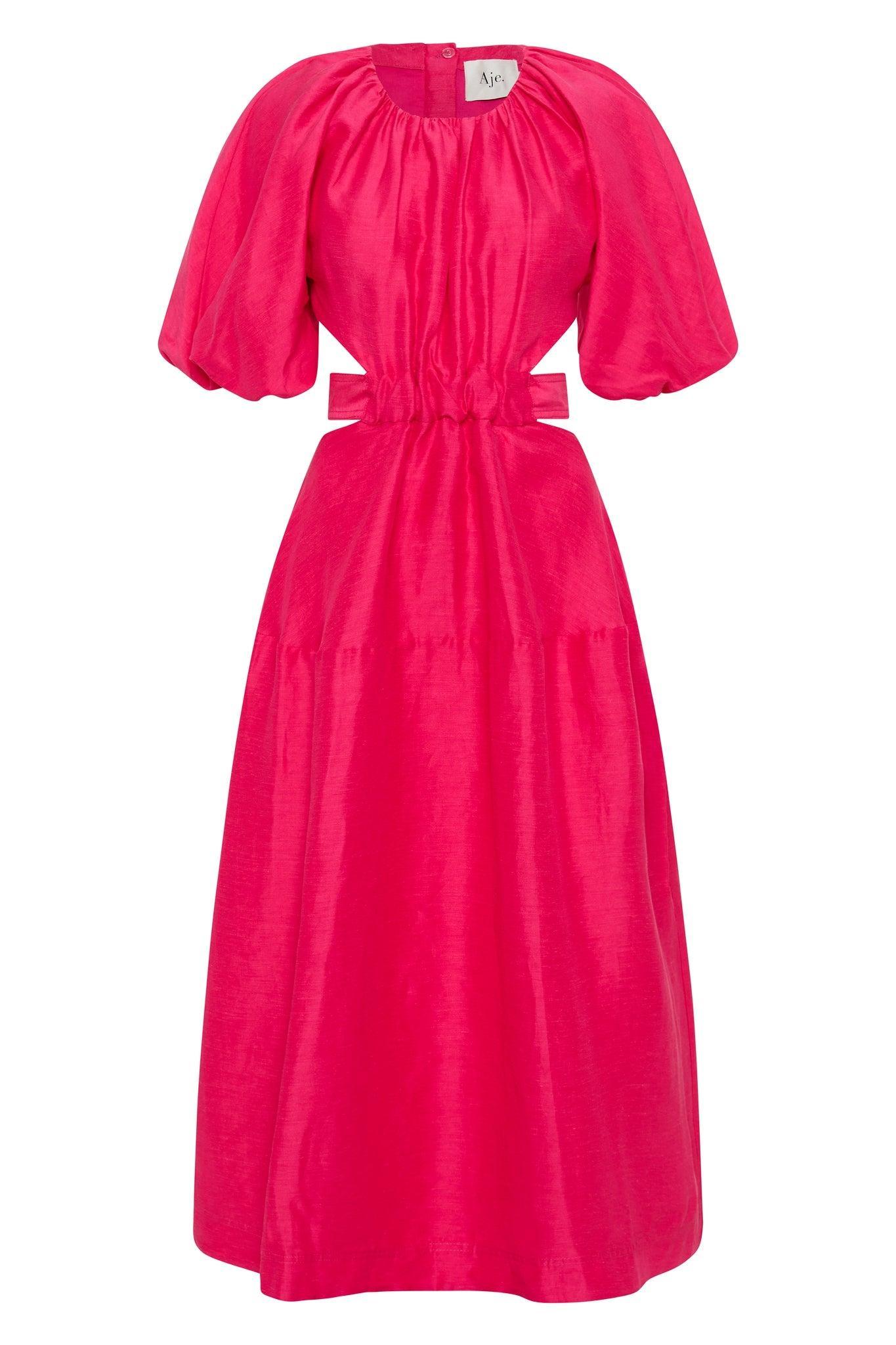 Mimosa Cutout Midi Dress Product Image