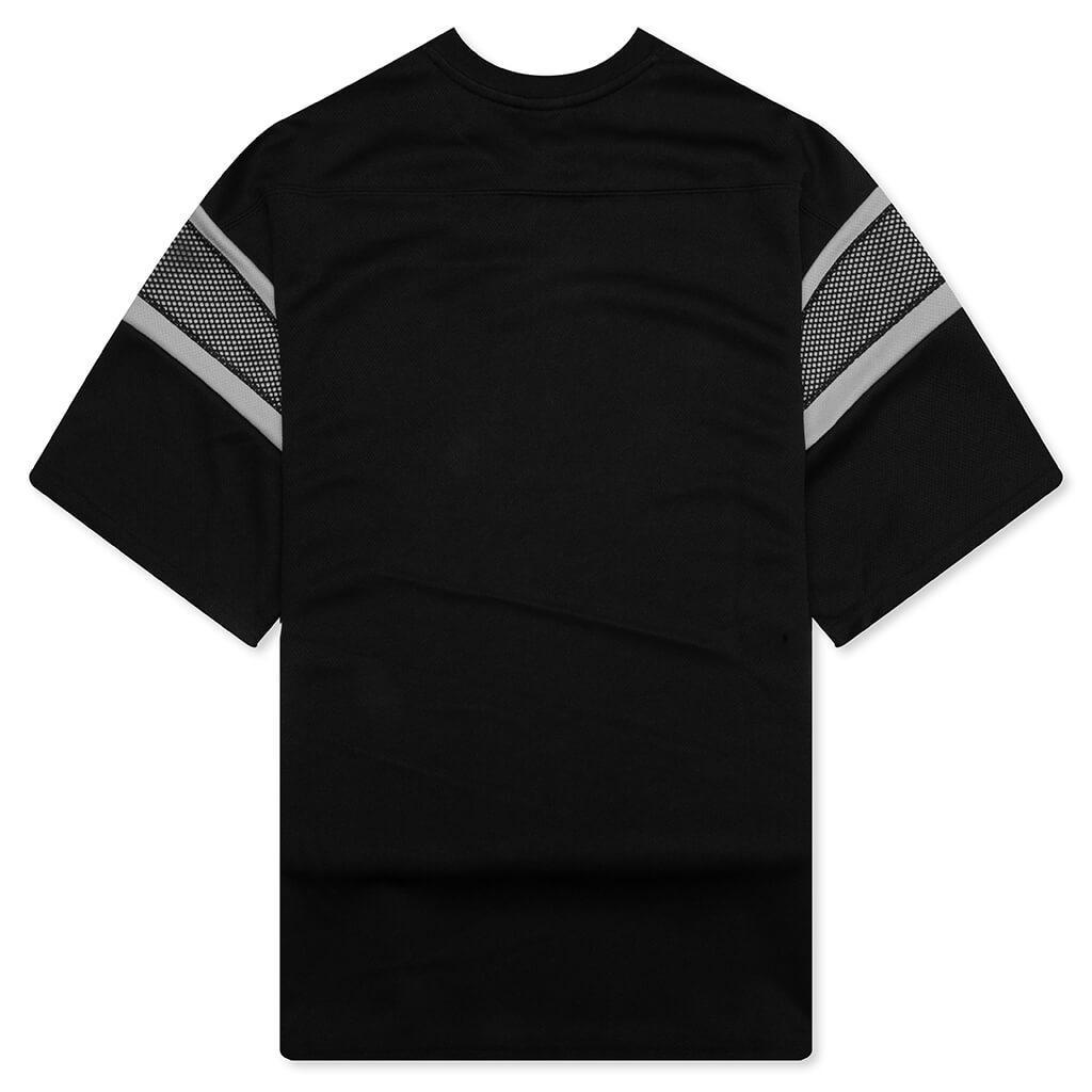 Pass S/S Knit Crop Fit Shirt - Black Male Product Image