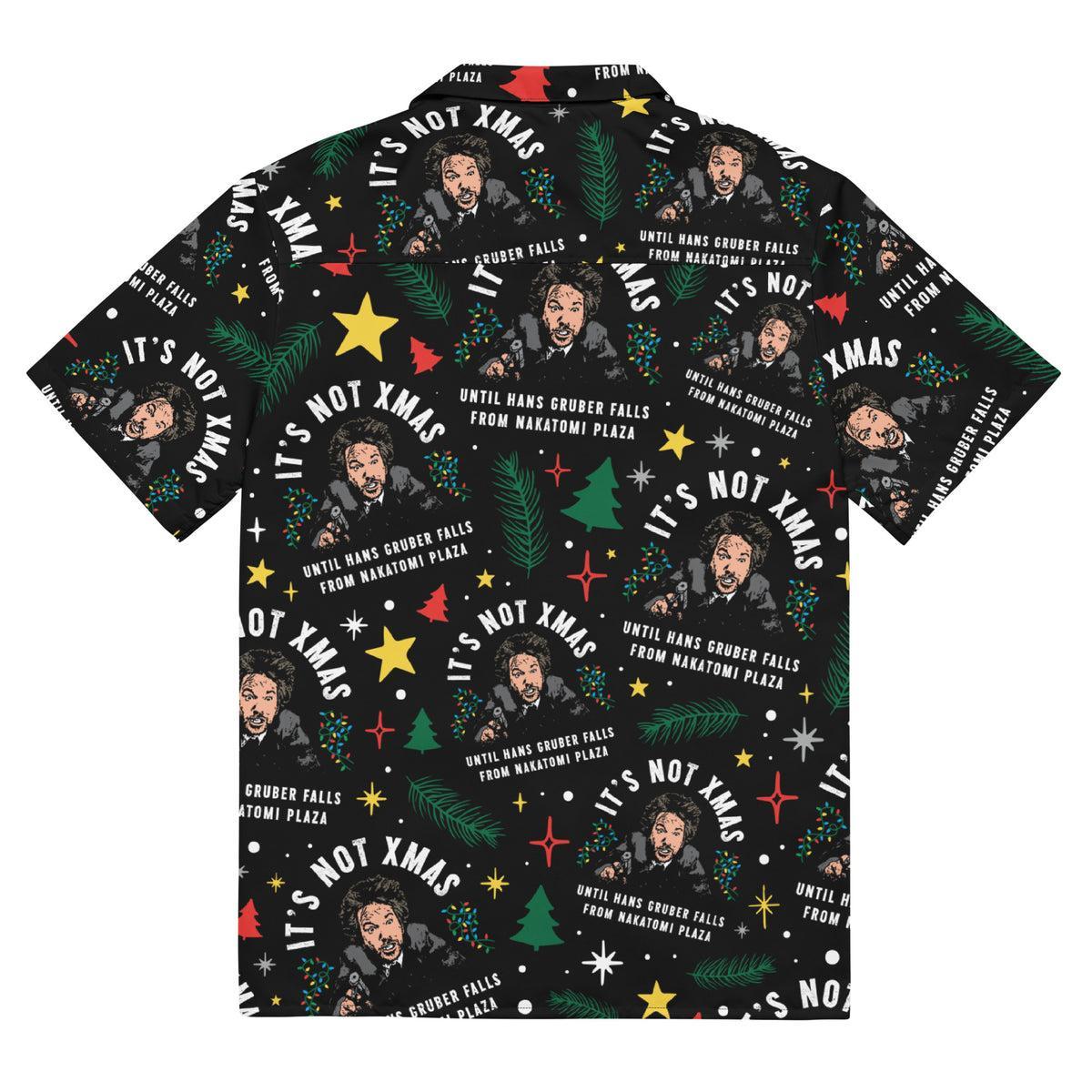 Hans Gruber Christmas - Button Up Shirt Product Image