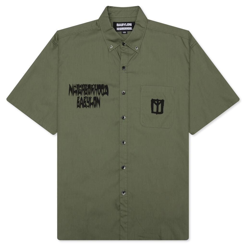 Neighborhood x Babylon BD Shirt SS-2 - Olive Drab Male Product Image
