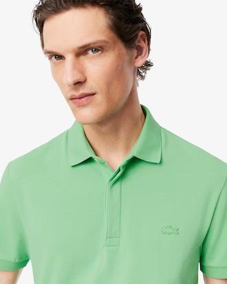 Men's Regular Fit Paris Stretch Piqué Polo Product Image