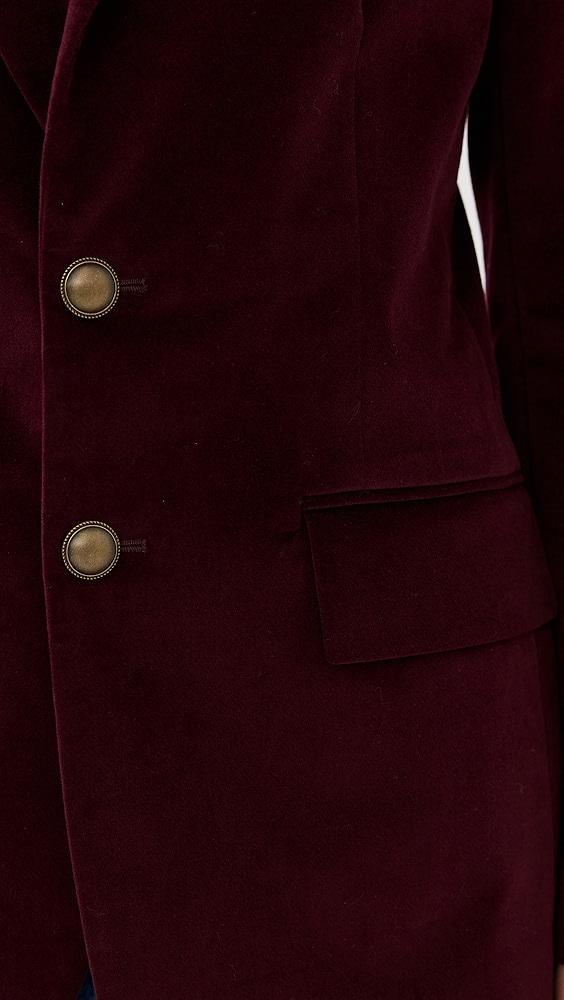 FRAME Everyday Velvet Blazer | Shopbop Product Image