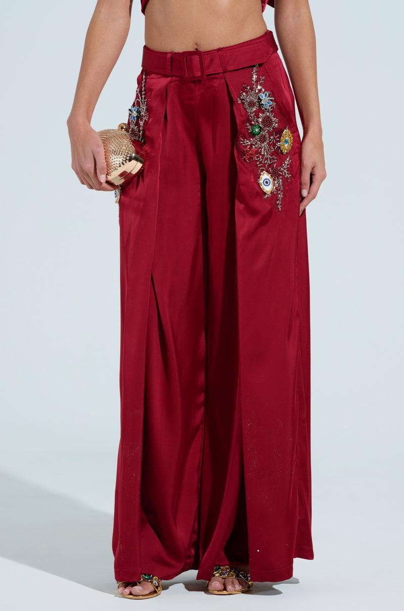 GREATEST ONE YET TROUSER IN RED Product Image