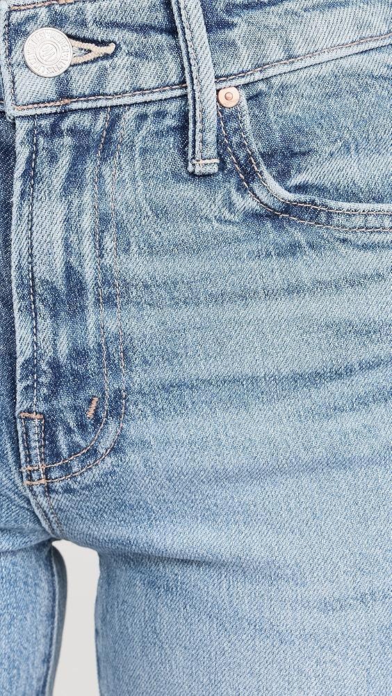 MOTHER The Outsider Flood Fray Jeans | Shopbop Product Image