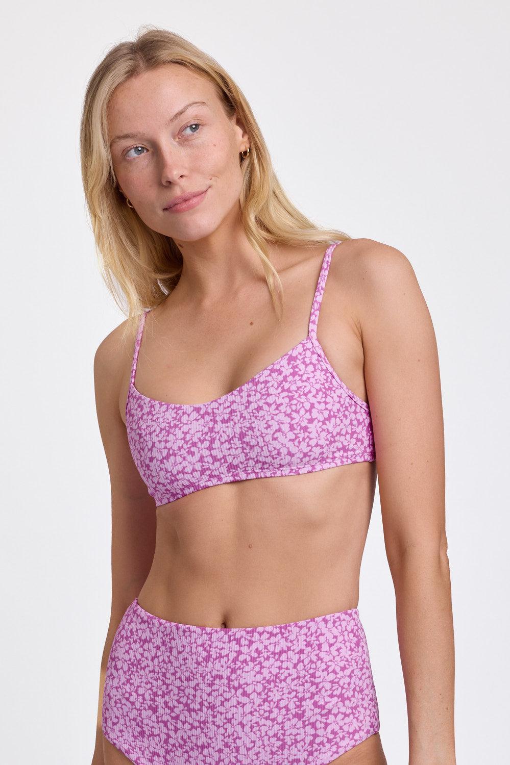 Eryn Ribbed Bikini Top Product Image