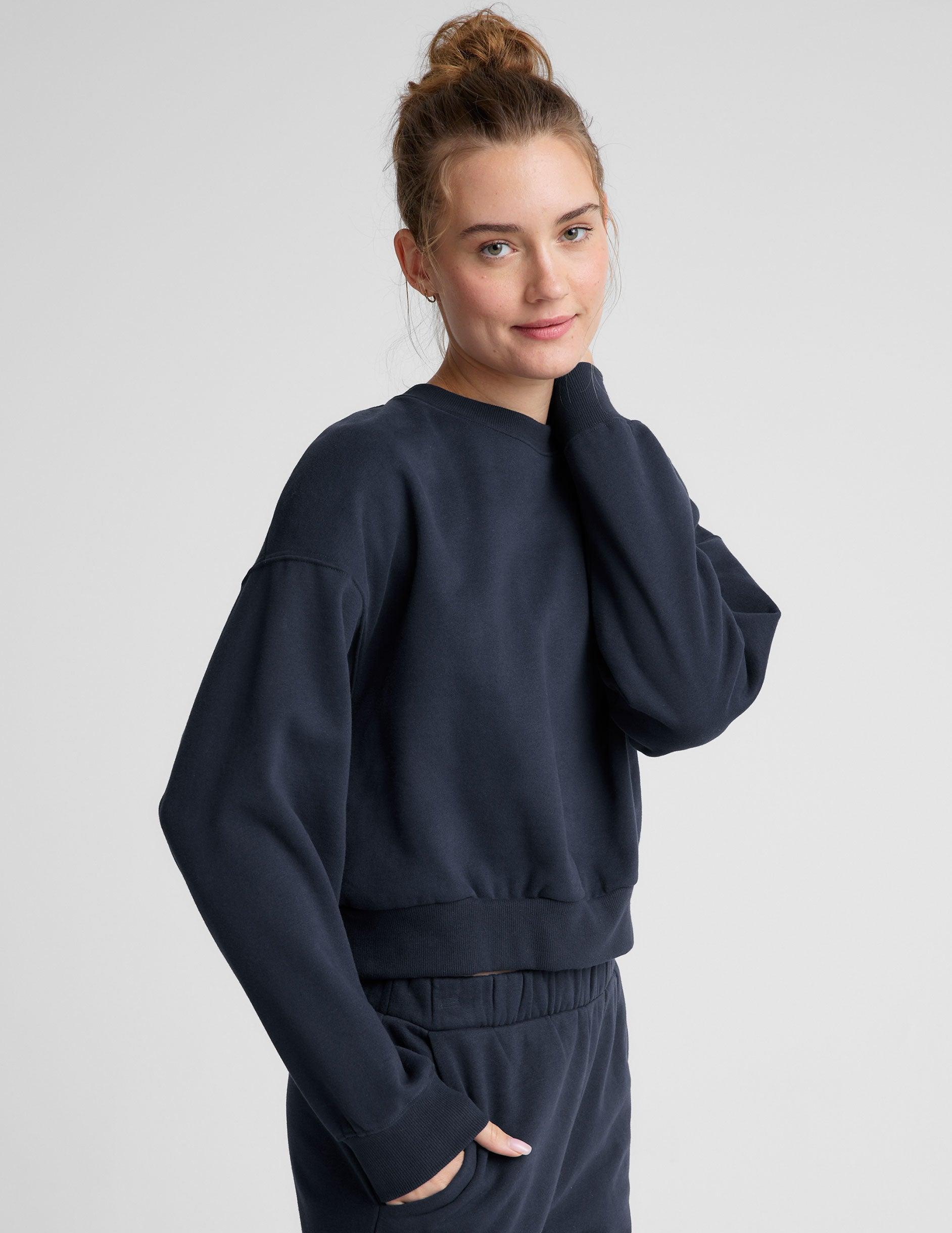 LuxeFleece Crewneck Sweatshirt Product Image