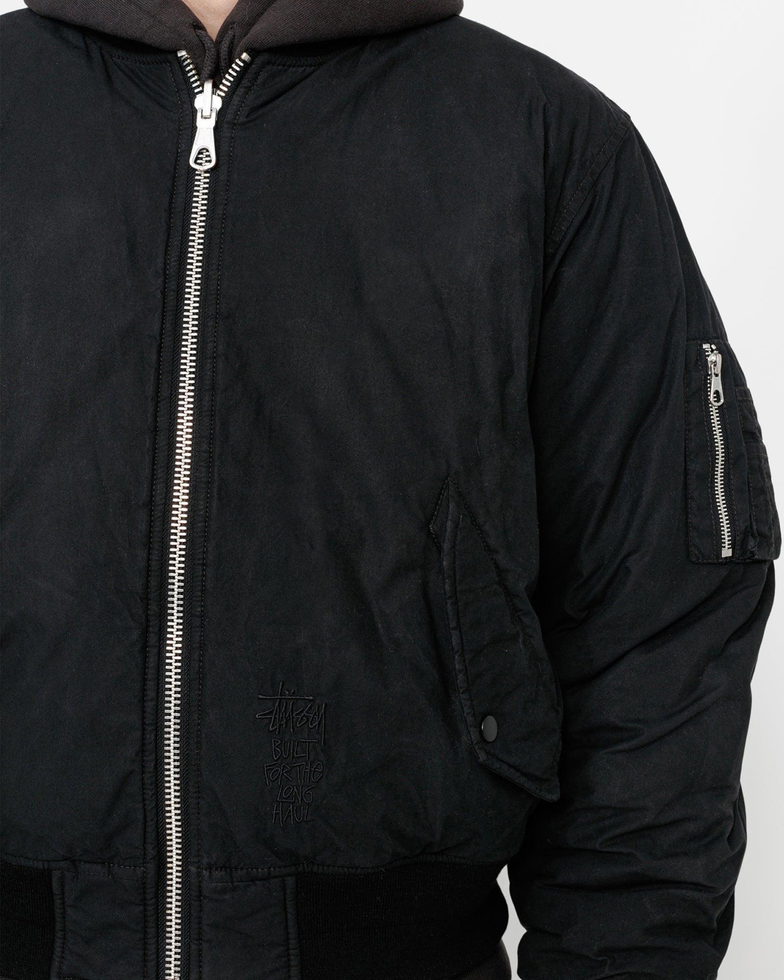 WAXED BUILT BOMBER JACKET Male Product Image