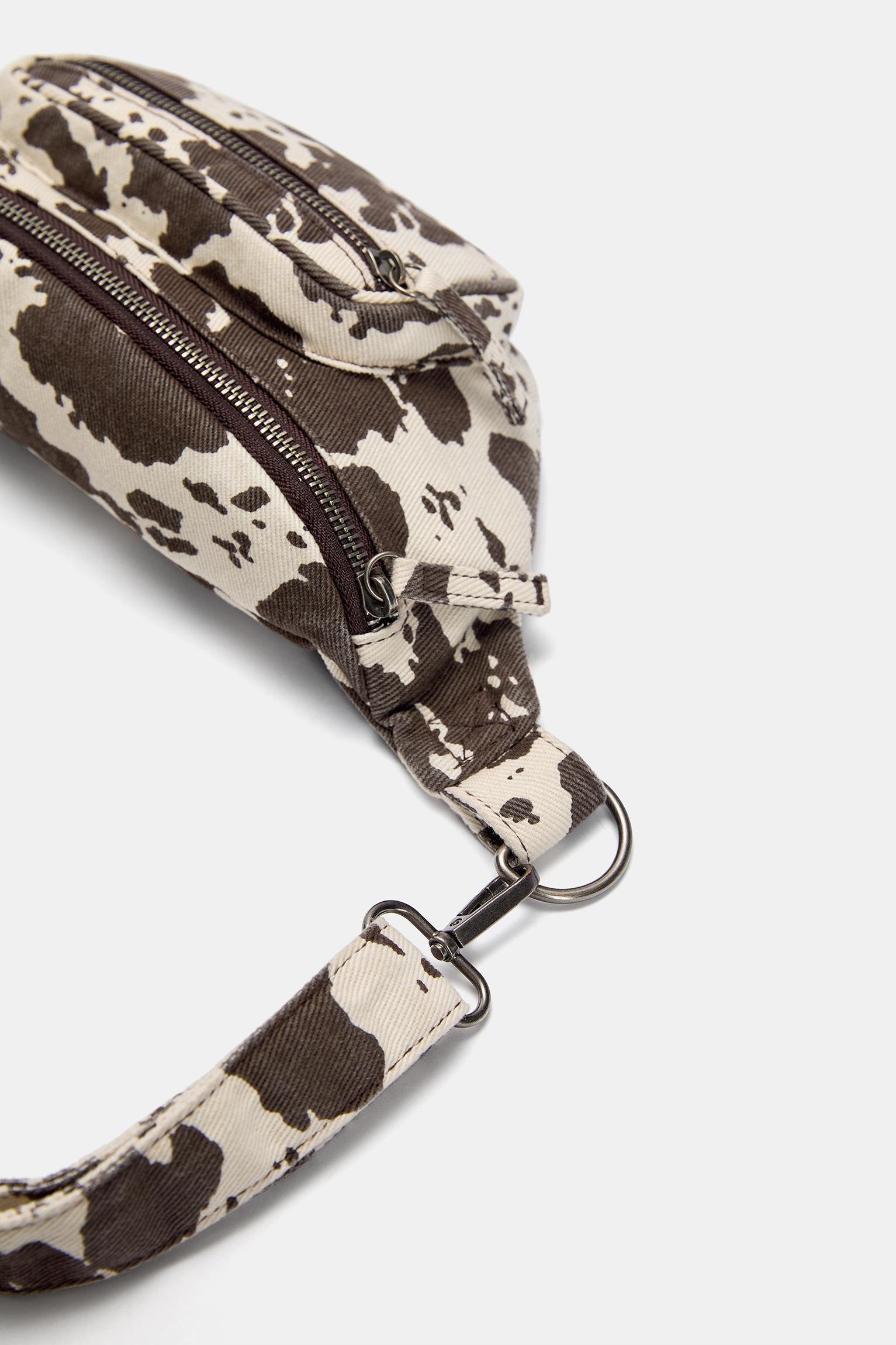 Cow canvas fanny pack Product Image