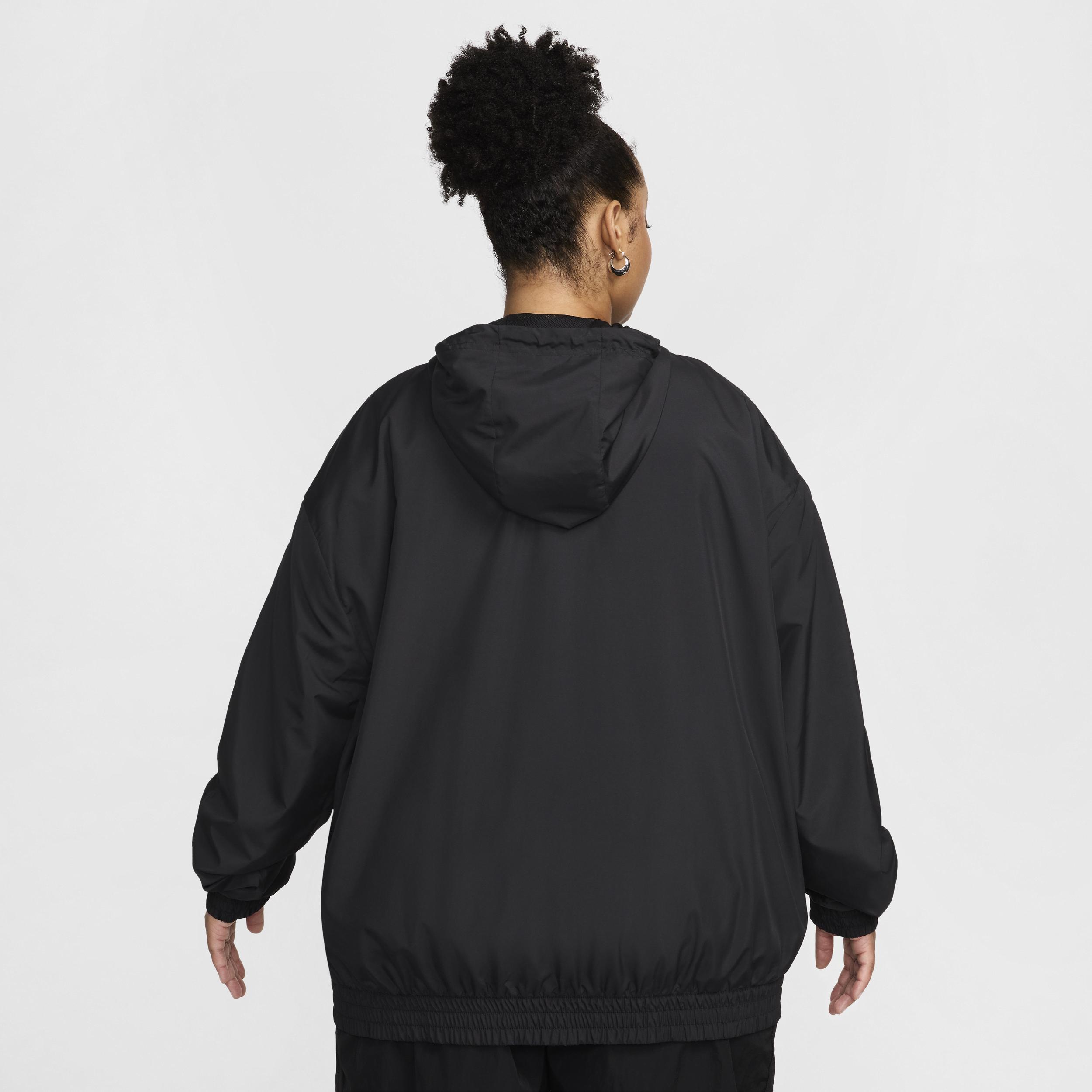 Nike Sportswear Classic Wovens Women's Loose UV Hooded Jacket (Plus Size) Product Image
