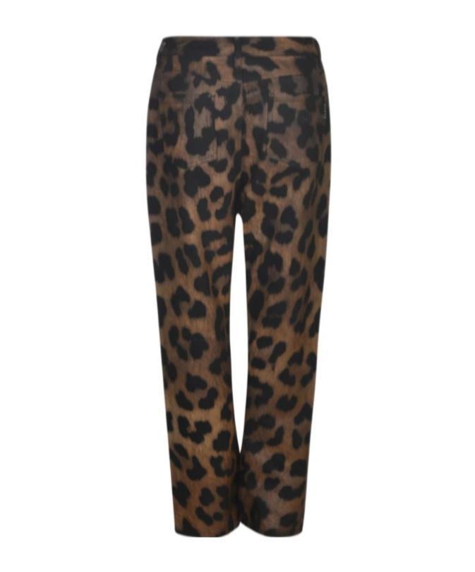 PHILIPP PLEIN Animal Print Trousers In Leopard Product Image