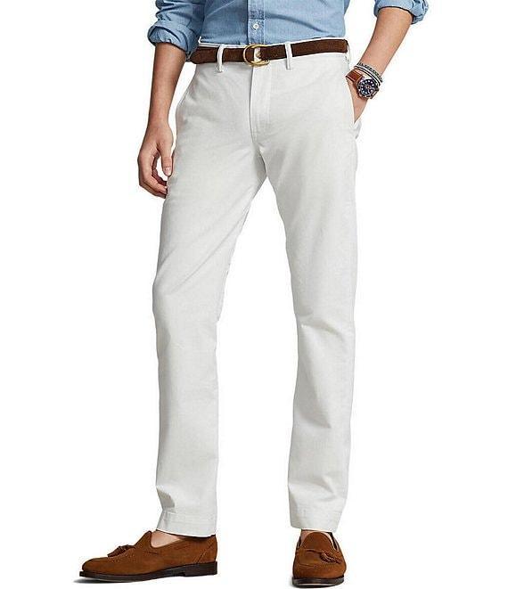 Polo Ralph Lauren Straight Fit Flat Front Stretch Twill Chino Pants Product Image