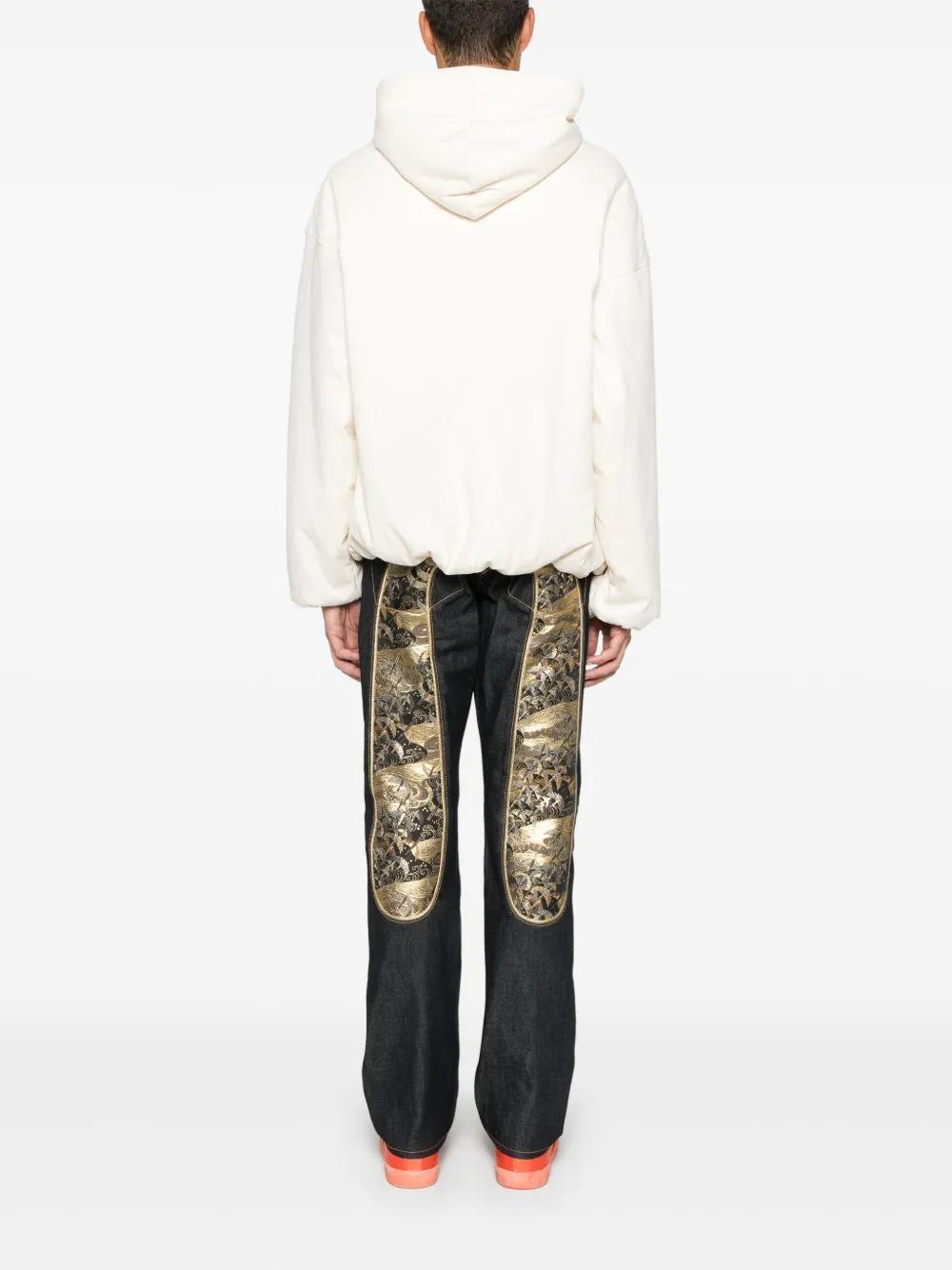 crane-embroidery daicock jeans Product Image