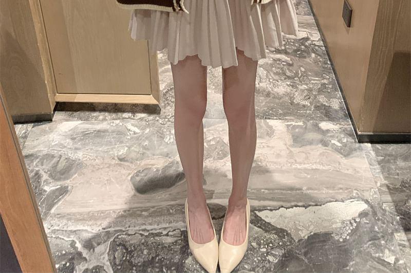 Round Neck Diamond Patterned Cardigan Product Image