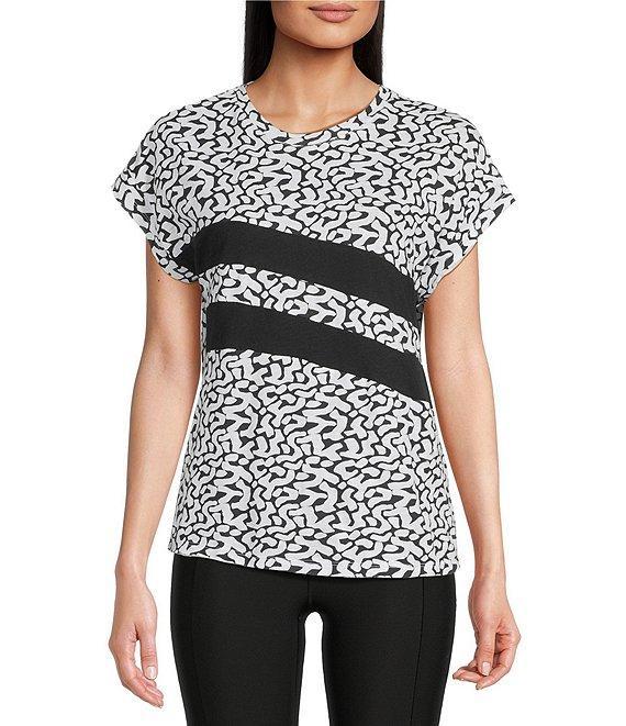 Kinesis Color Block Cap Sleeve Tee Product Image