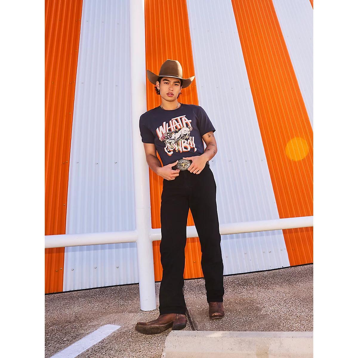 Wrangler x Whataburger Men's Cowboy Graphic T-Shirt | Men's SHIRTS | Wrangler® Product Image