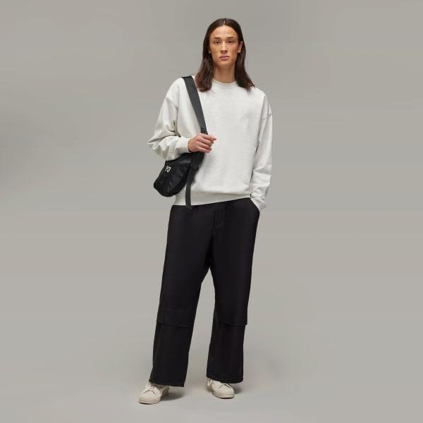 adidas Y-3 French Terry Crew Sweater Black S Mens Product Image