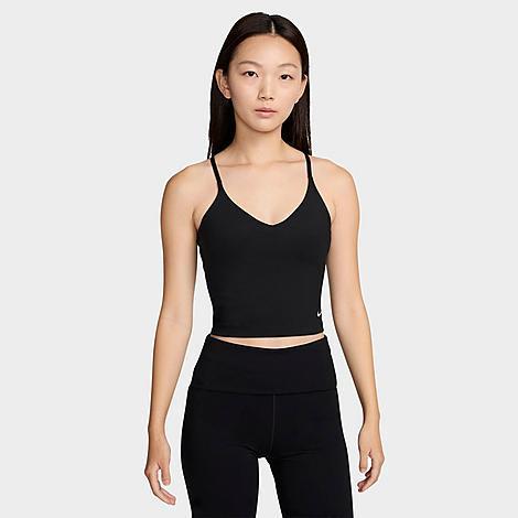 Women's Nike Indy Light Support Padded Sports Bra Tank Top, Size: Large, Black Product Image