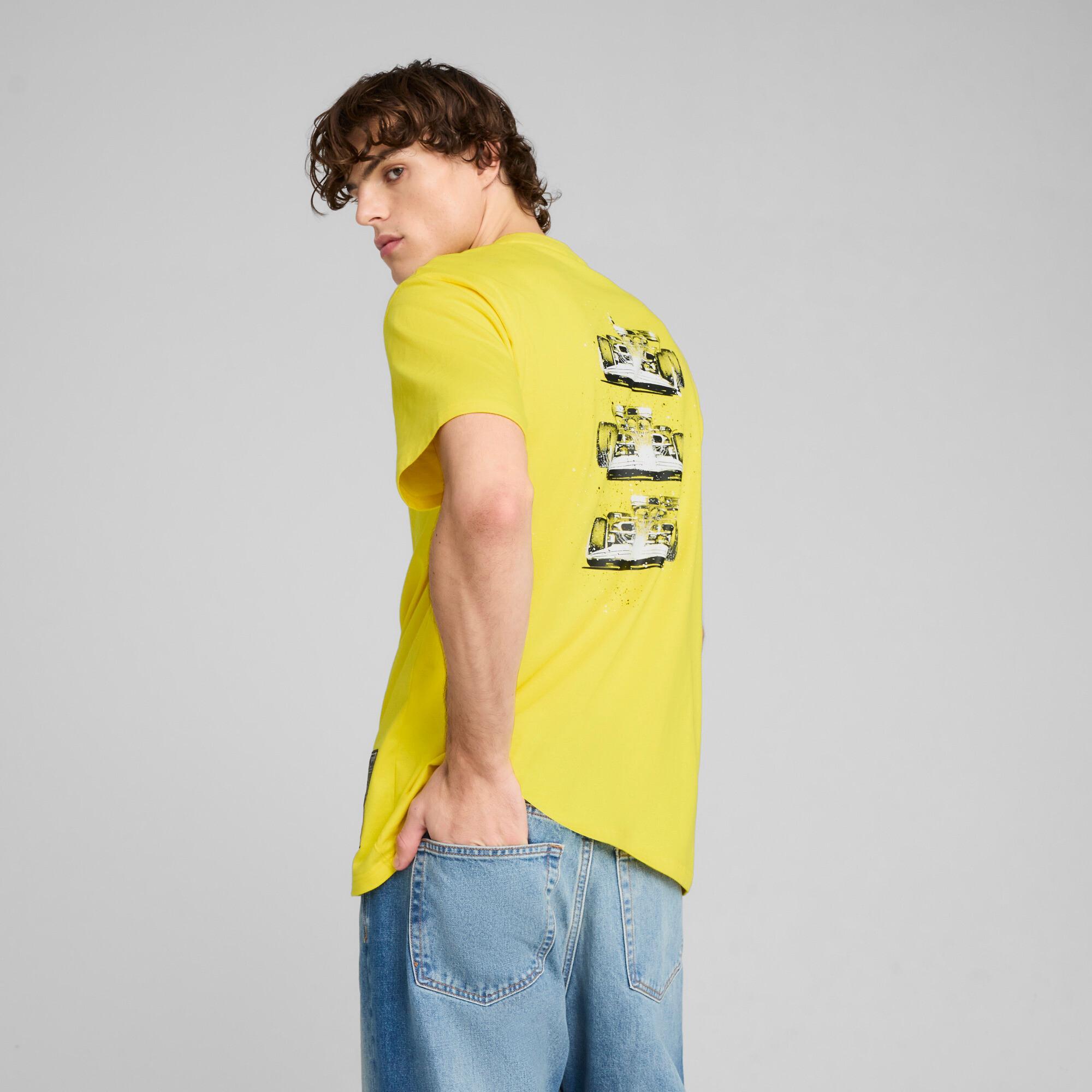 PUMA Scuderia Ferrari HP Race Color Splash Men's T-Shirt Product Image