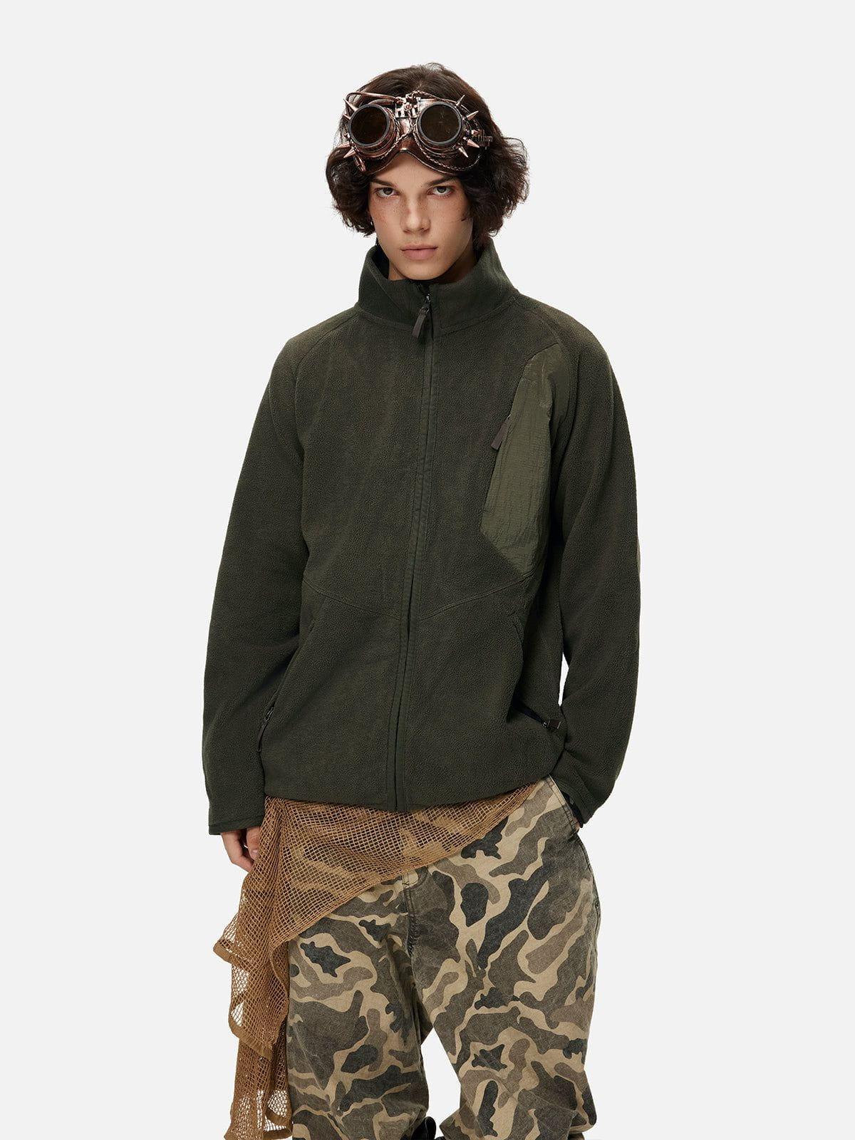 Aelfric Eden Polar Fleece Stand Collar Jacket Product Image