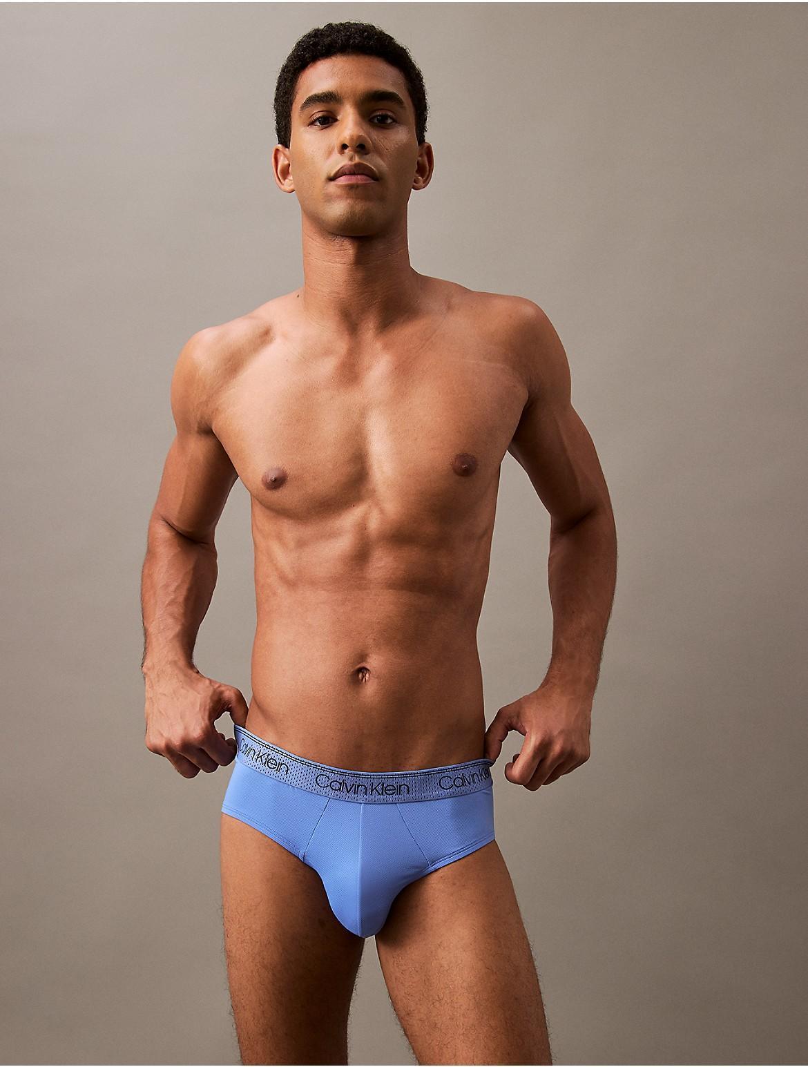 Calvin Klein Mens Micro Stretch Cooling Hip Brief - Black - XL Product Image