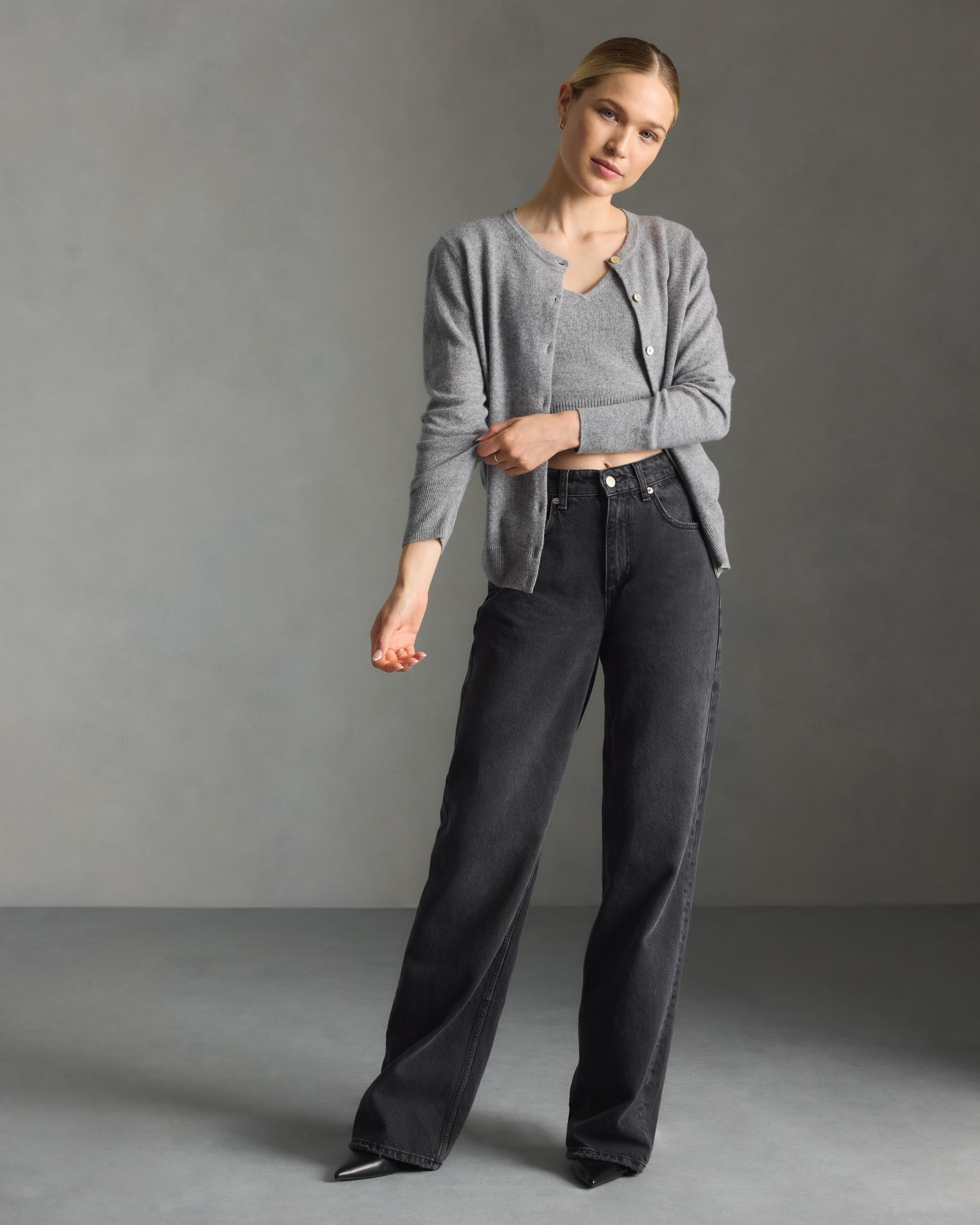 Quince | Women's Mongolian Cashmere Cardigan Sweater Size XS Product Image