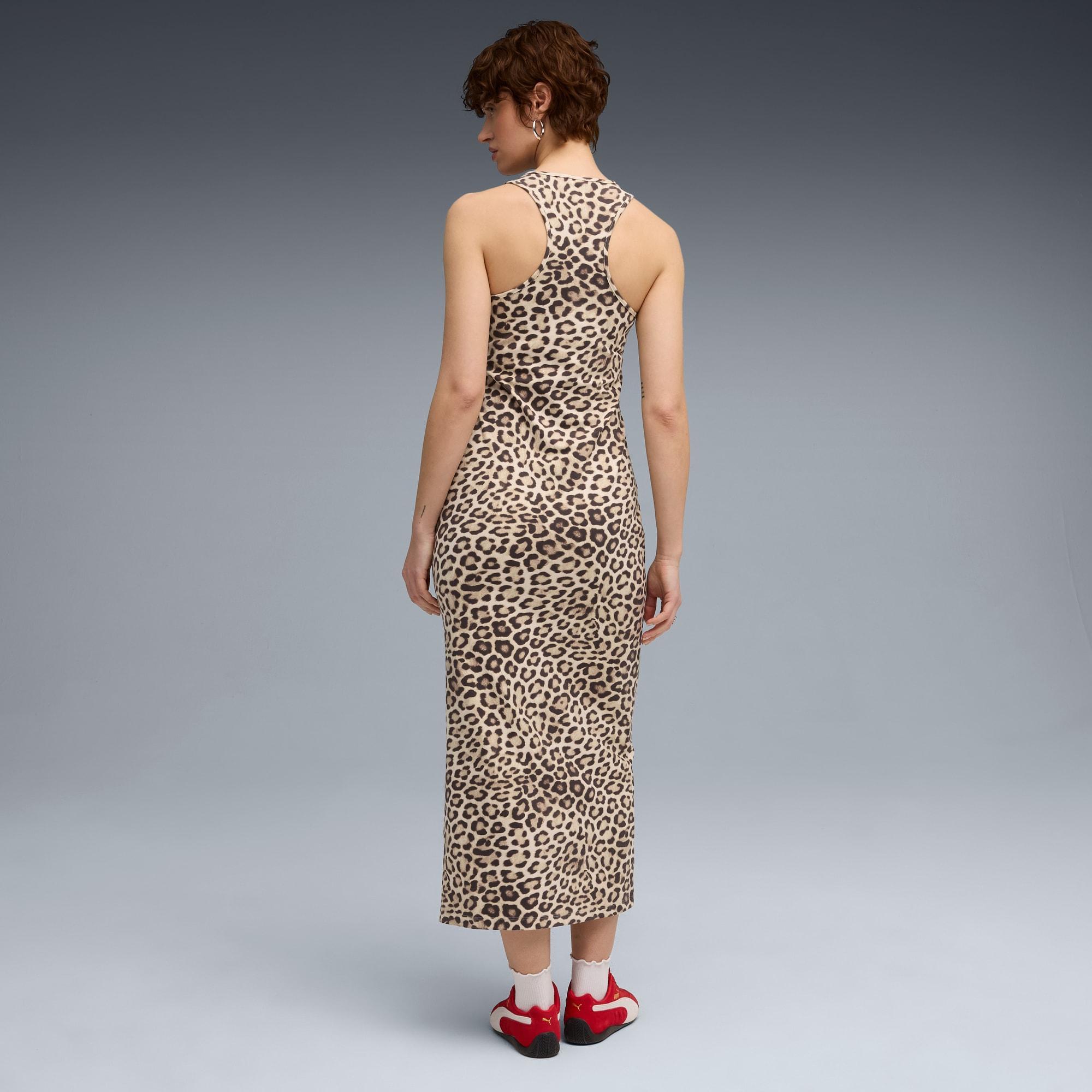 LEO LUXE Women's Slim All-Over Print Dress Product Image
