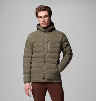 Columbia Men's Drift Peak Stretch Down Hooded Jacket- Product Image
