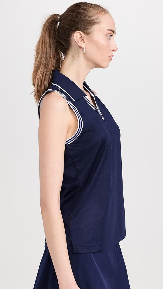 RLX Ralph Lauren Sleeveless Tour Pique Cricket Polo | Shopbop Product Image
