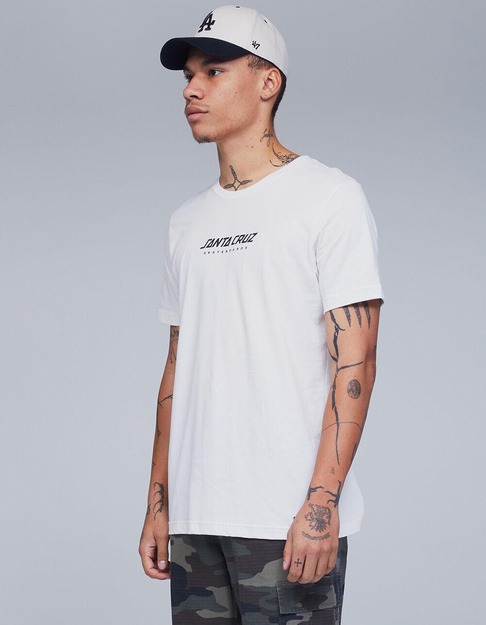 SANTA CRUZ Serpent Dot Mens Tee - OFF WHITE Product Image