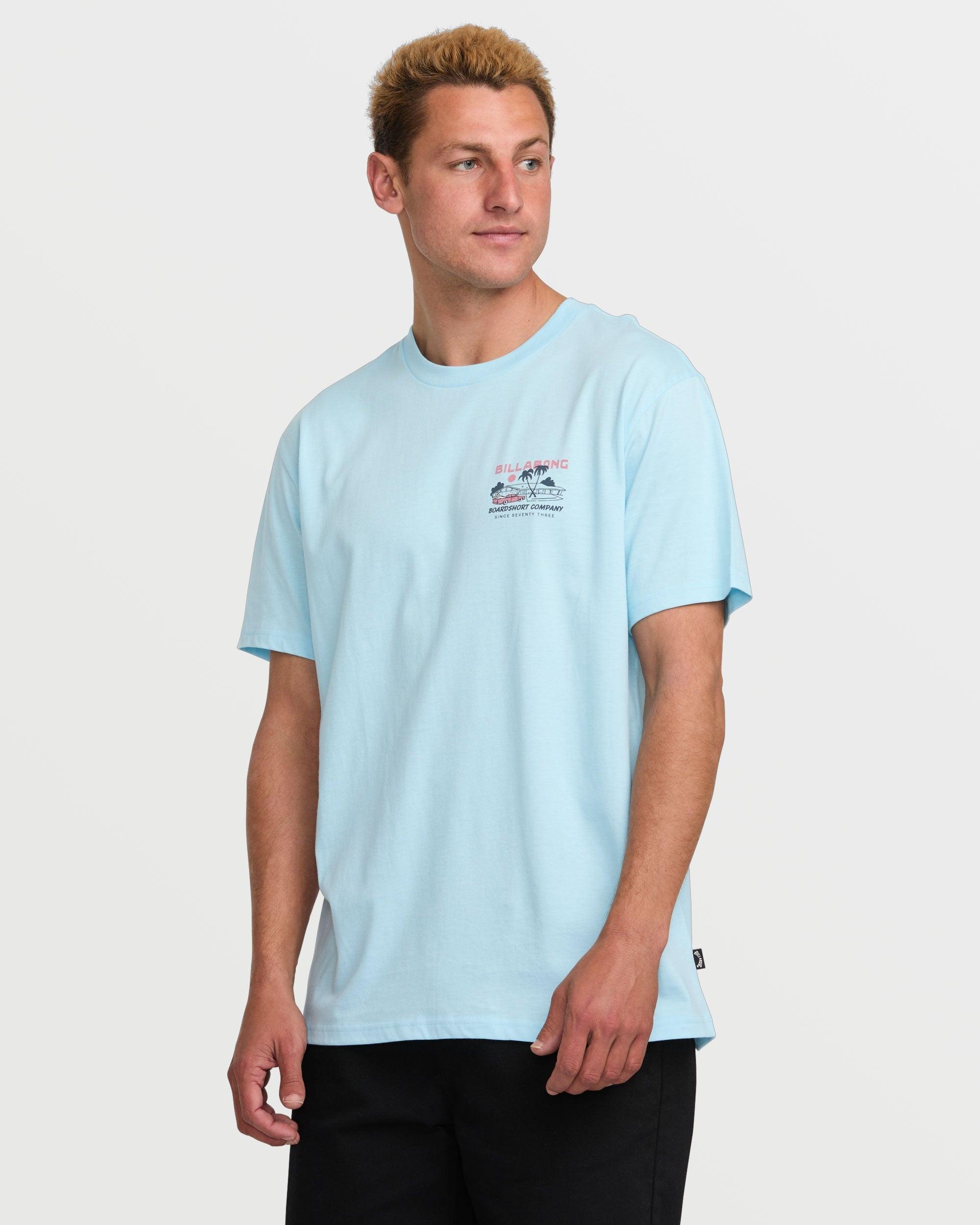 Palm Springs Premium Tee - Coastal Blue Male Product Image