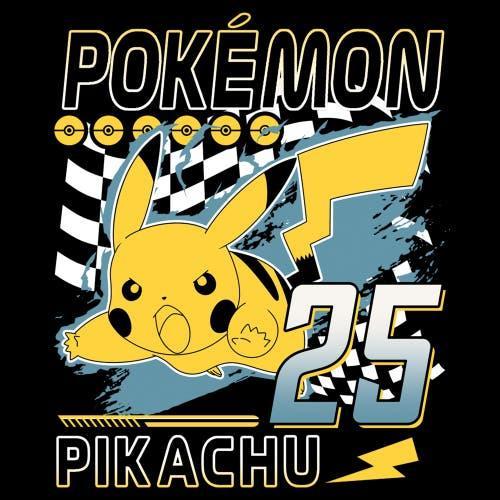Men's Pokemon Pikachu 25  Graphic T-Shirt in Black at Nordstrom, Size Medium Product Image