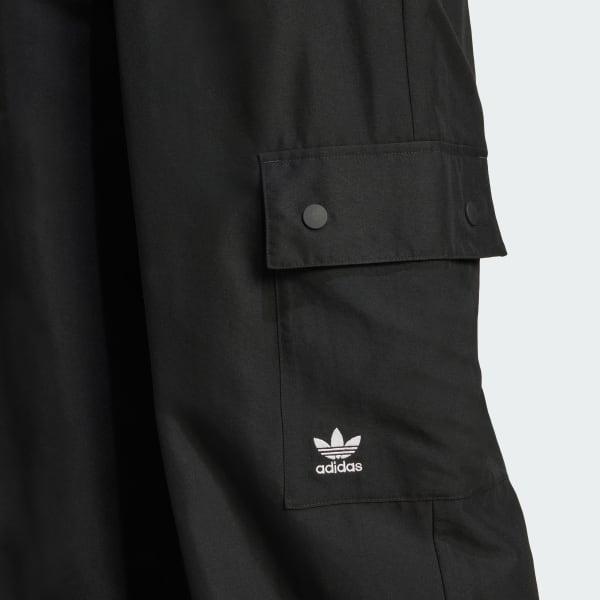 adidas Essentials Woven Cargo Pants Black M Womens Product Image