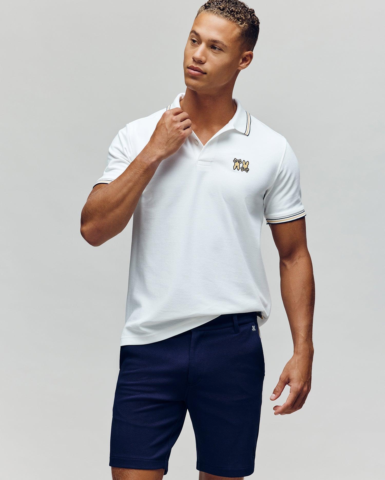 MENS ARCHIVE NEON BUNNY POLO - MT0100018 Product Image