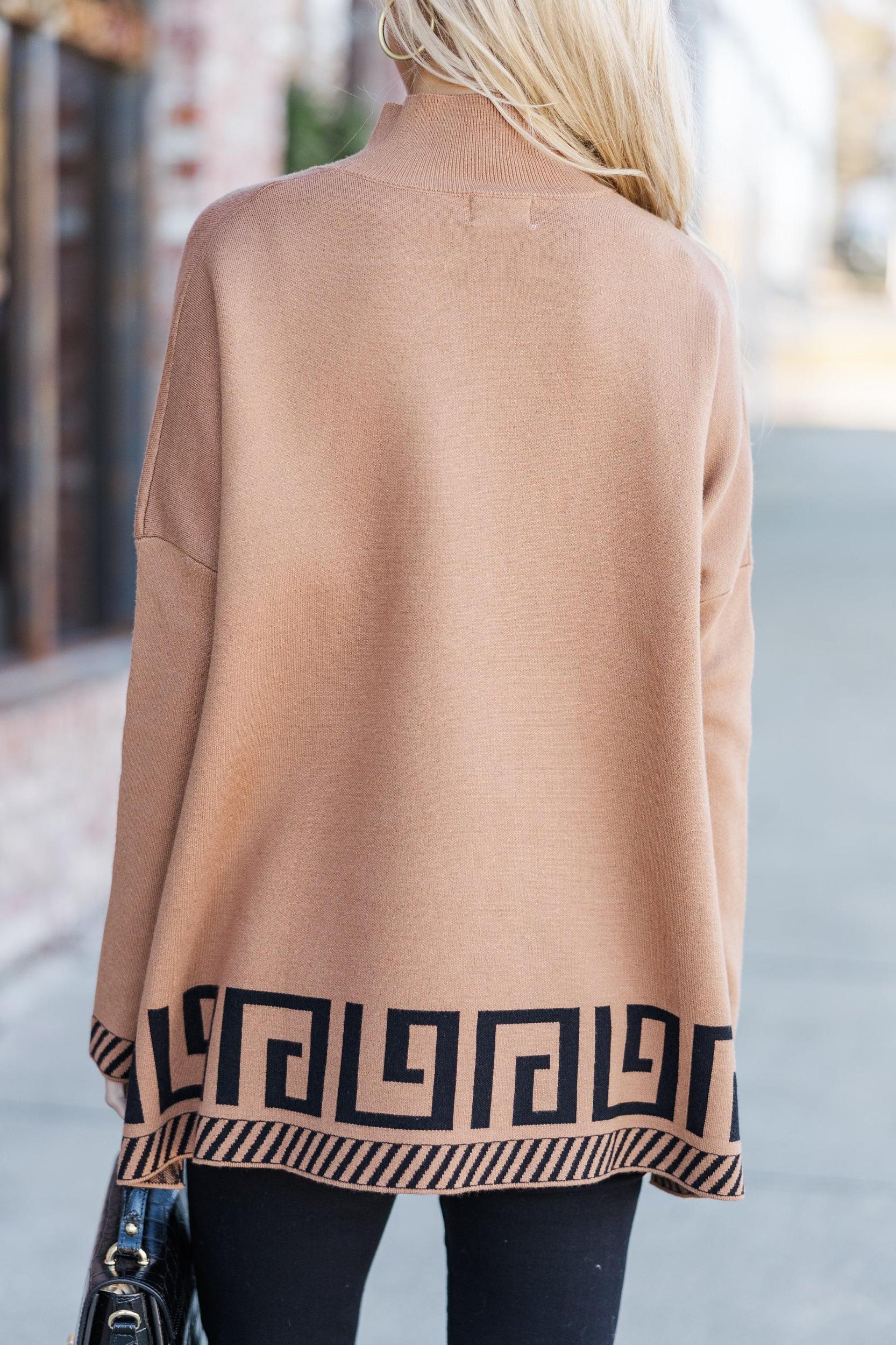 New Chapters Camel Brown Tunic Female Product Image
