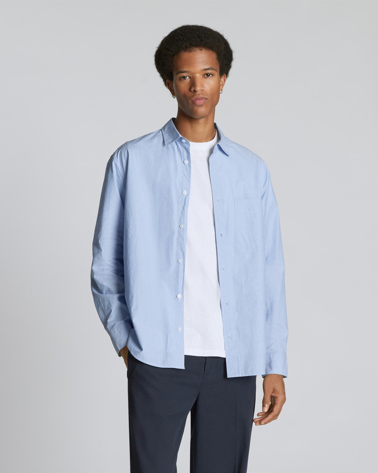 The Relaxed Poplin Shirt Product Image