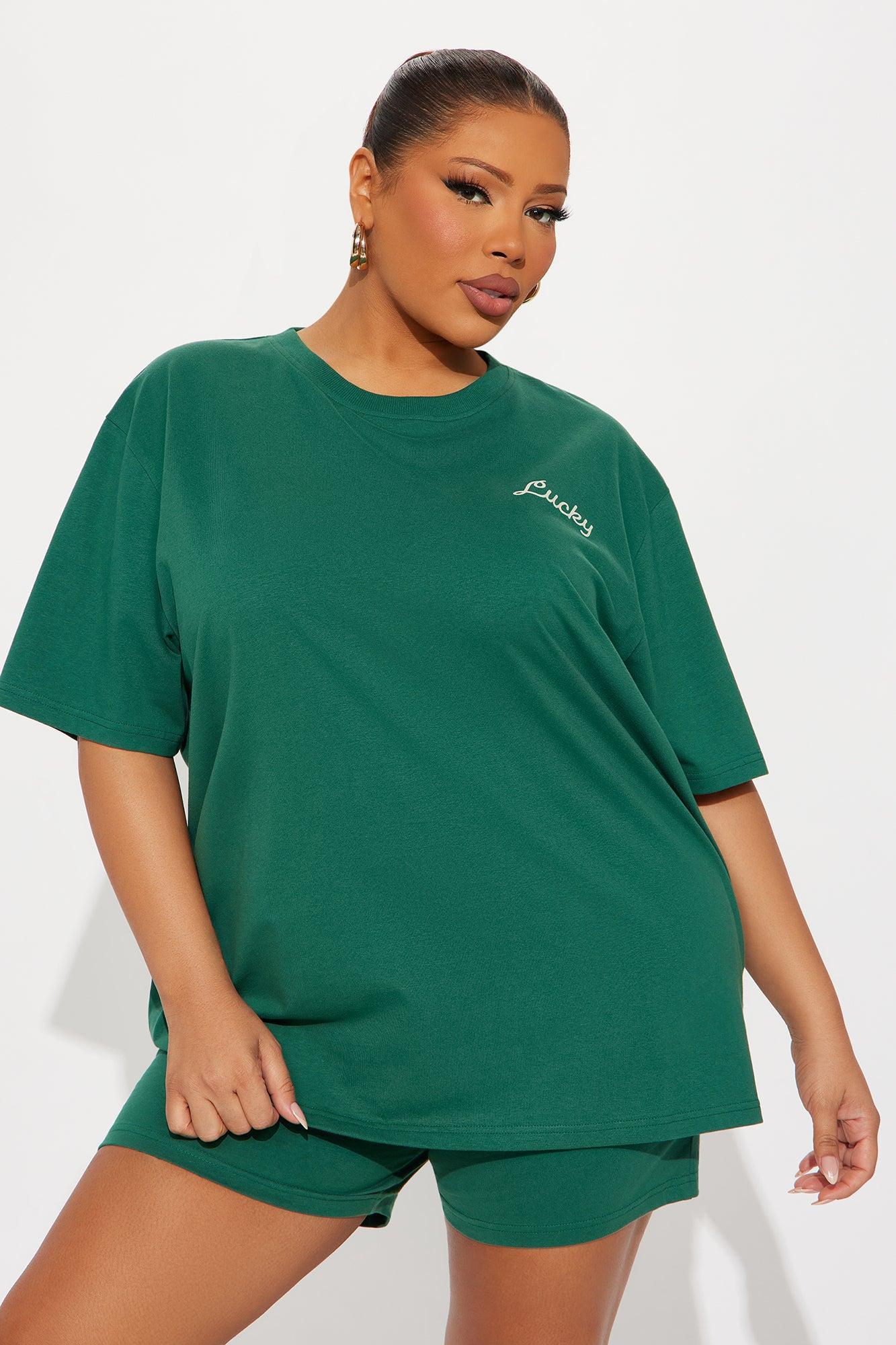 Feeling Lucky Short Set - Hunter Product Image