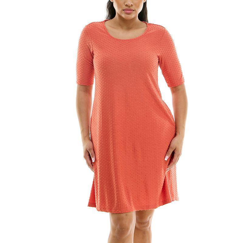 Women's Nina Leonard Hi-Low Dress, Size: Small, Yellow Product Image