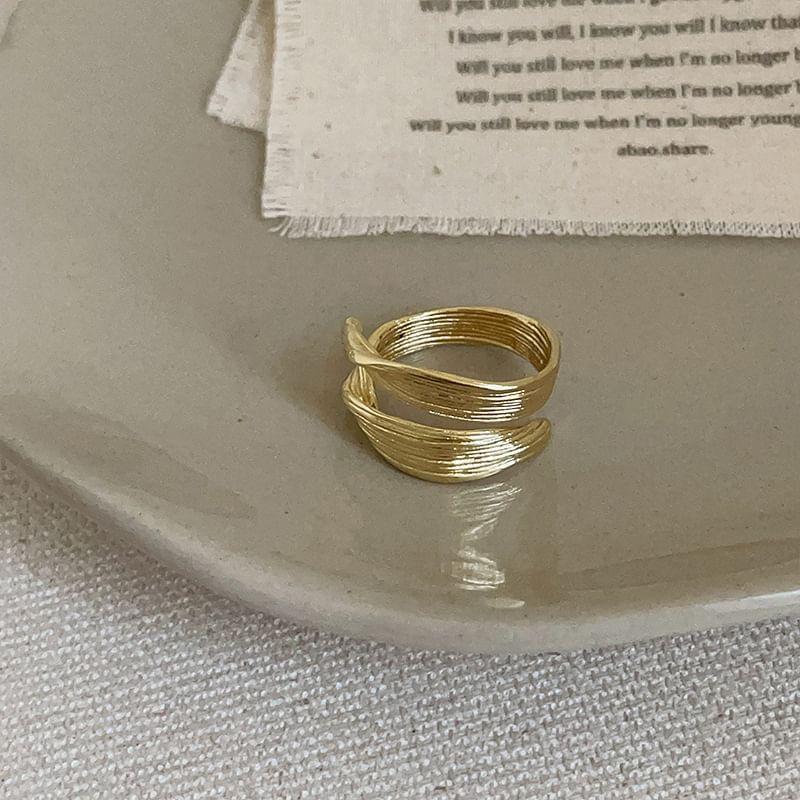 Geometry Open Ring Product Image
