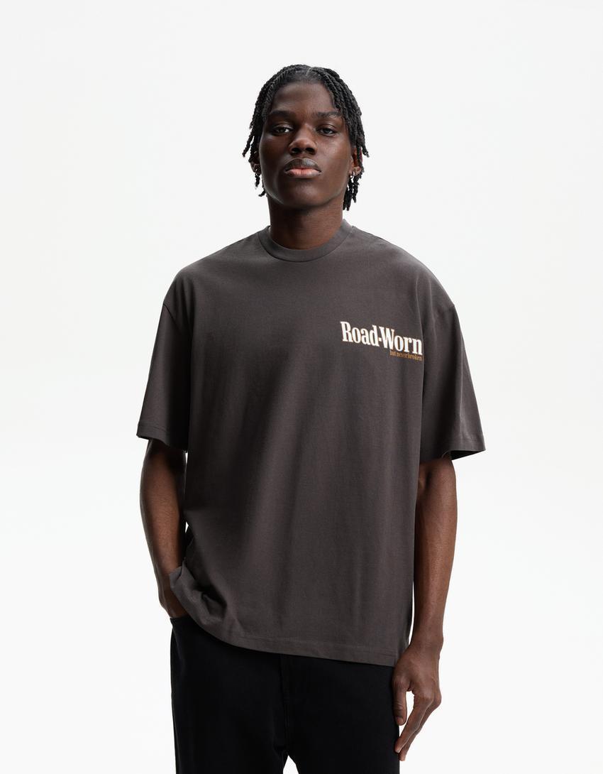 Short sleeve T-shirt with print Product Image